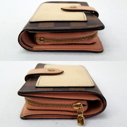 LOUIS VUITTON LOUIS VUITTON Louis Vuitton N60380 Damier Nnube Portefeuille Juliet Wallet Wallet