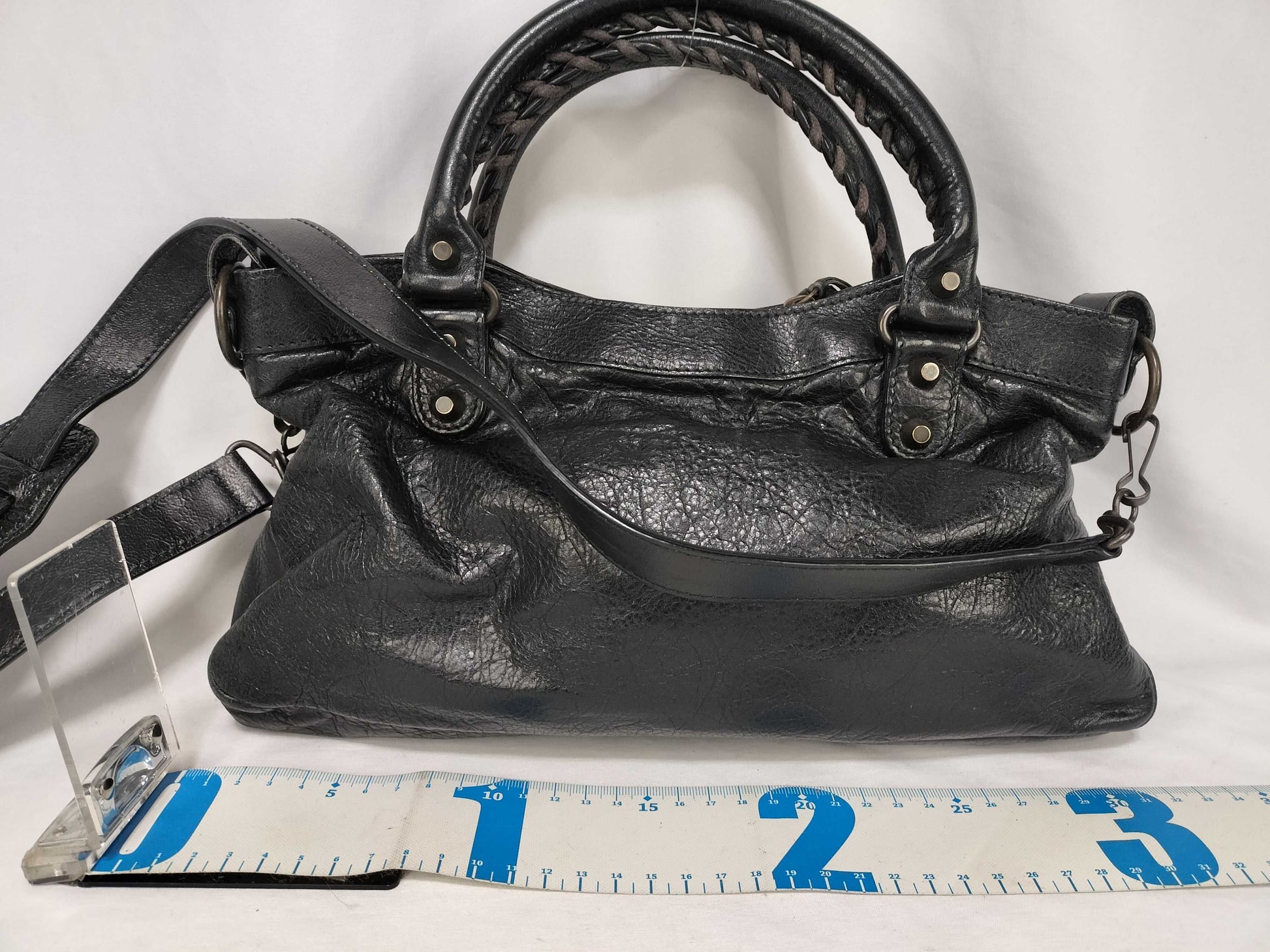 BALENCIAGA The First BALENCIAGA The First City Black 2-Way Handbag Handbag