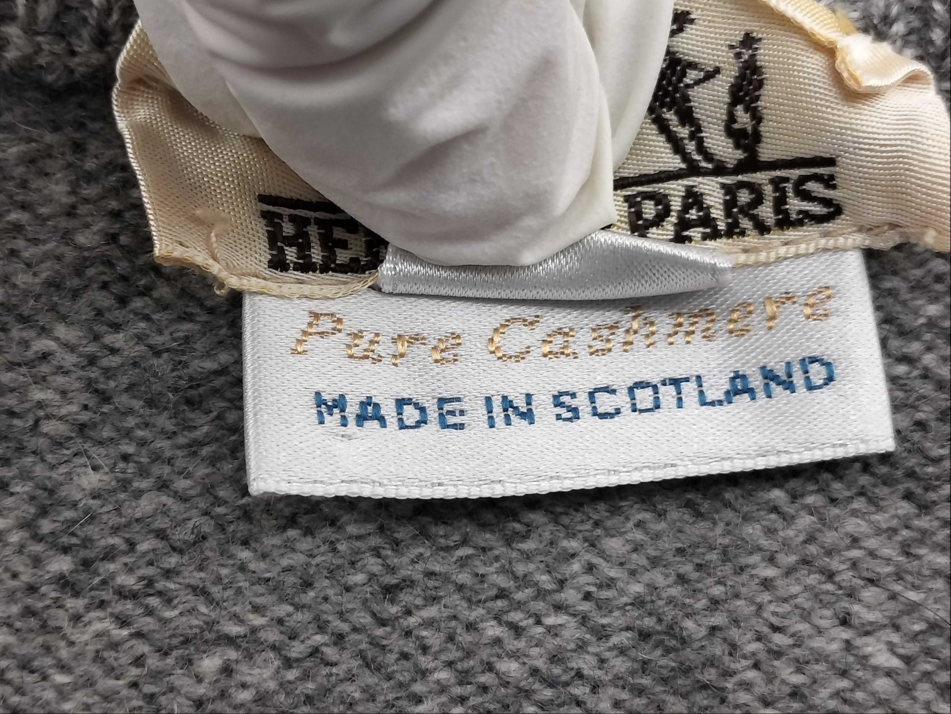 HERMES Knitted Sweater EX Large Top