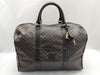 CELINE Black Macadam Boston Bag Boston Bag