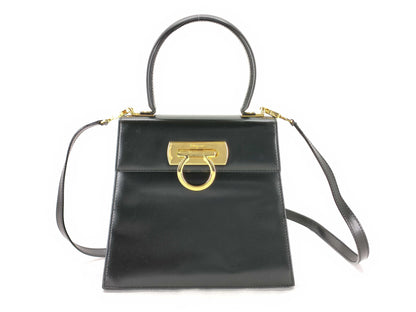 Salvatore Ferragamo Gancini Ferragamo Mini Size Gancini Shoulder Bag Handbag