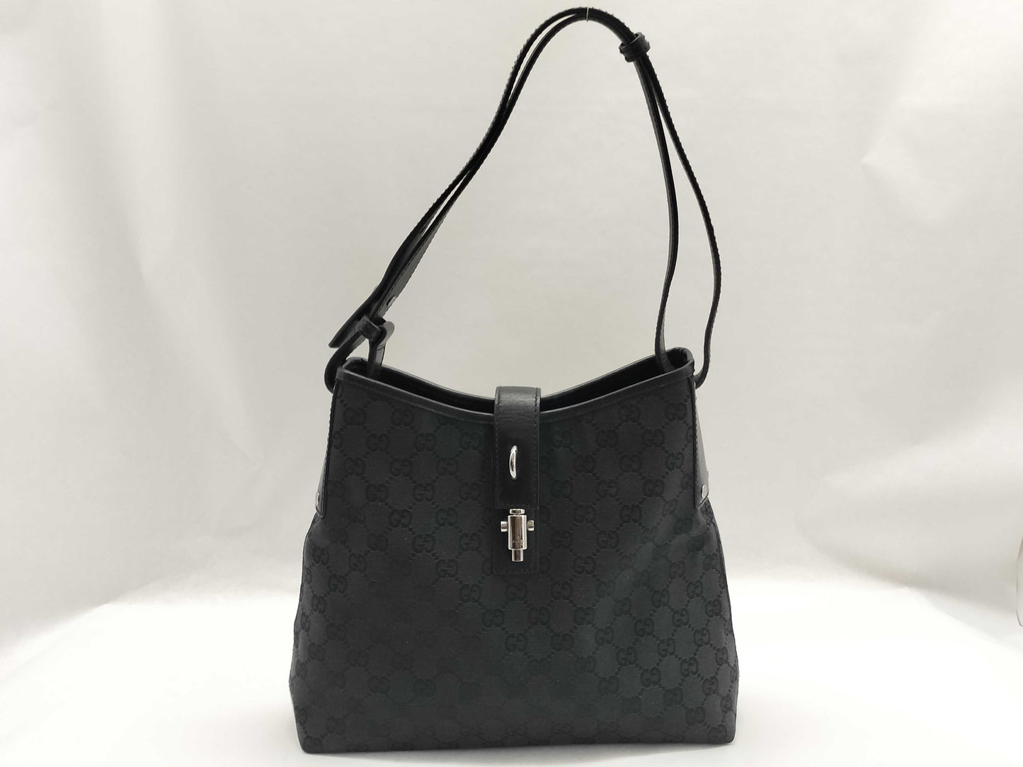 GUCCI GG Canvas GUCCI New Jackie One Shoulder Bag GG Canvas Shoulder Bag