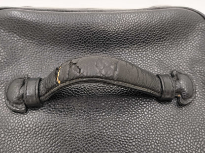CHANEL Cocomark Caviar Skin Vanity Bag Vanity Bag