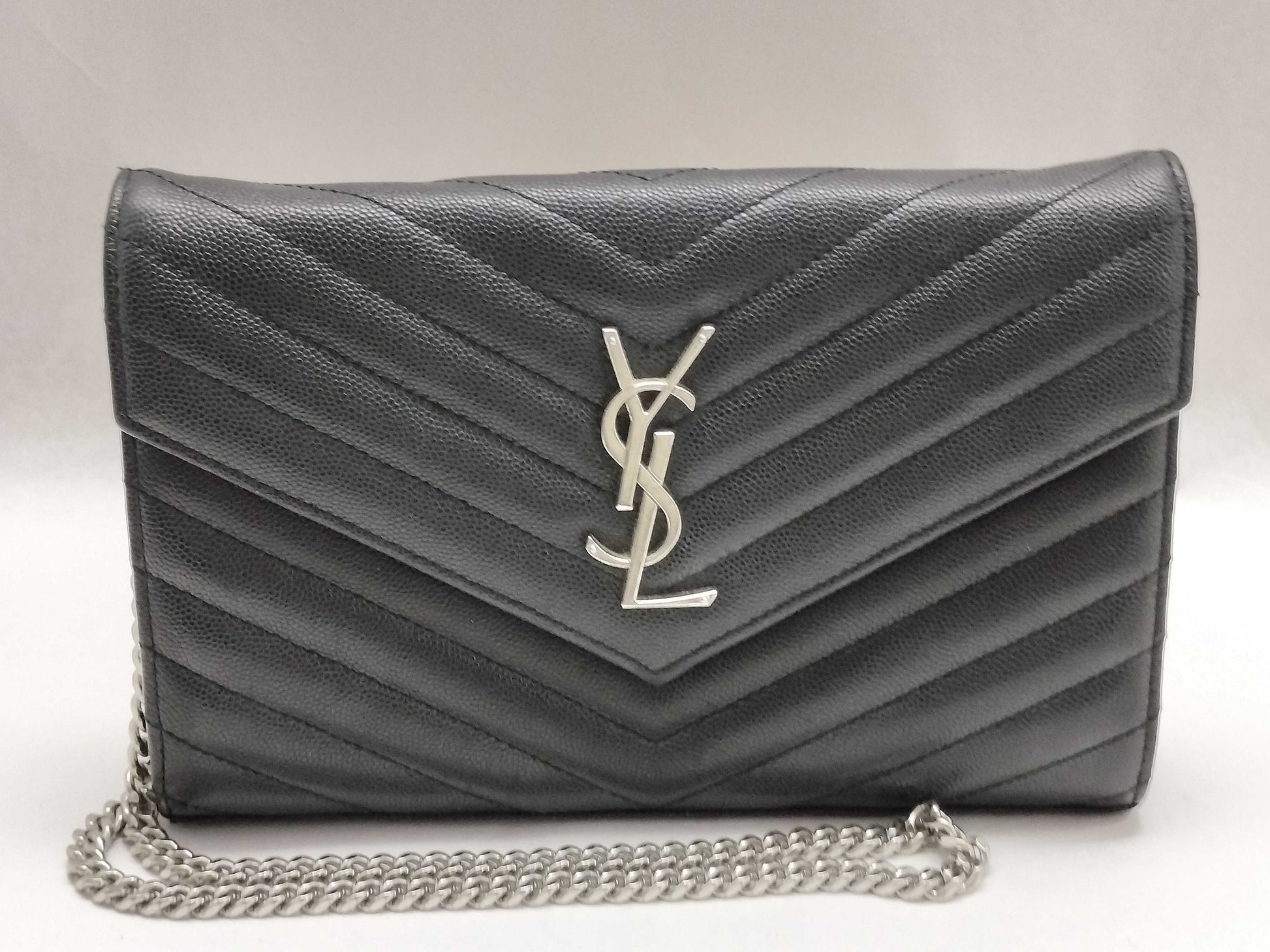 SAINT LAURENT Caviar Skin Kate Chain Shoulder Bag Shoulder Bag