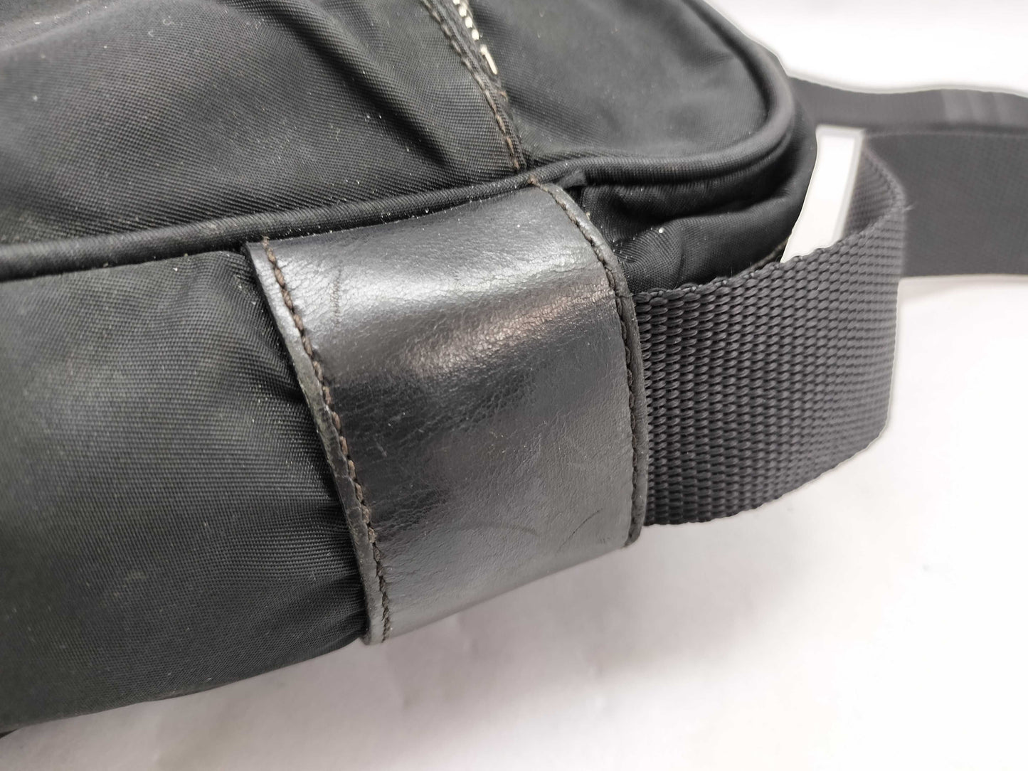 PRADA Nylon PRADA Camera Bag Front Zip Shoulder Bag Shoulder Bag