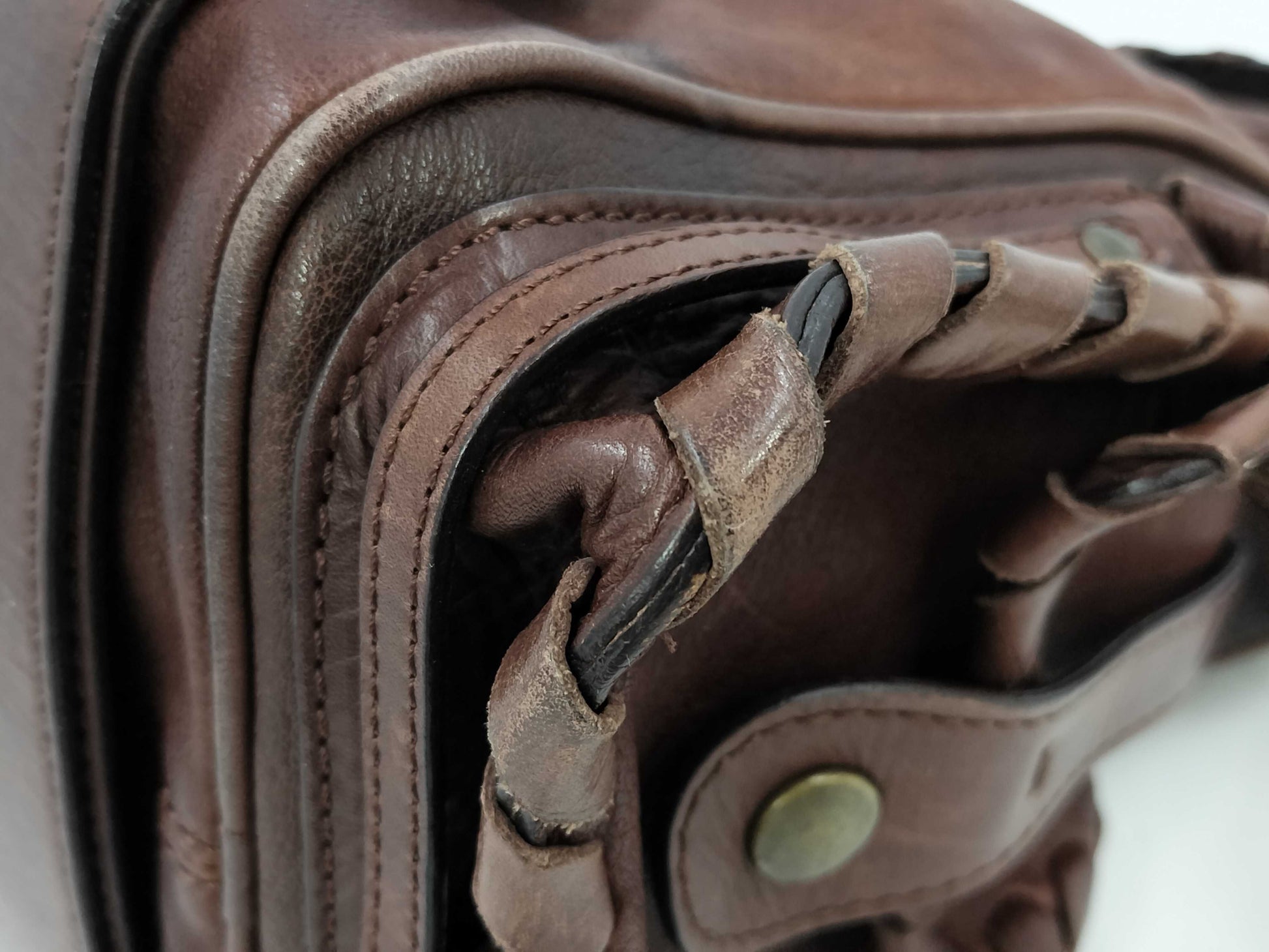 chloe Silverado Leather One Shoulder Bag Tote Bag