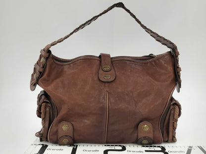 chloe Silverado Leather One Shoulder Bag Tote Bag