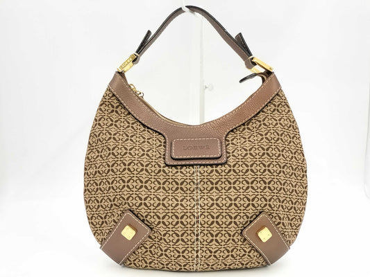 LOEWE New Road Repeat Anagram One Shoulder Bag Tote Bag