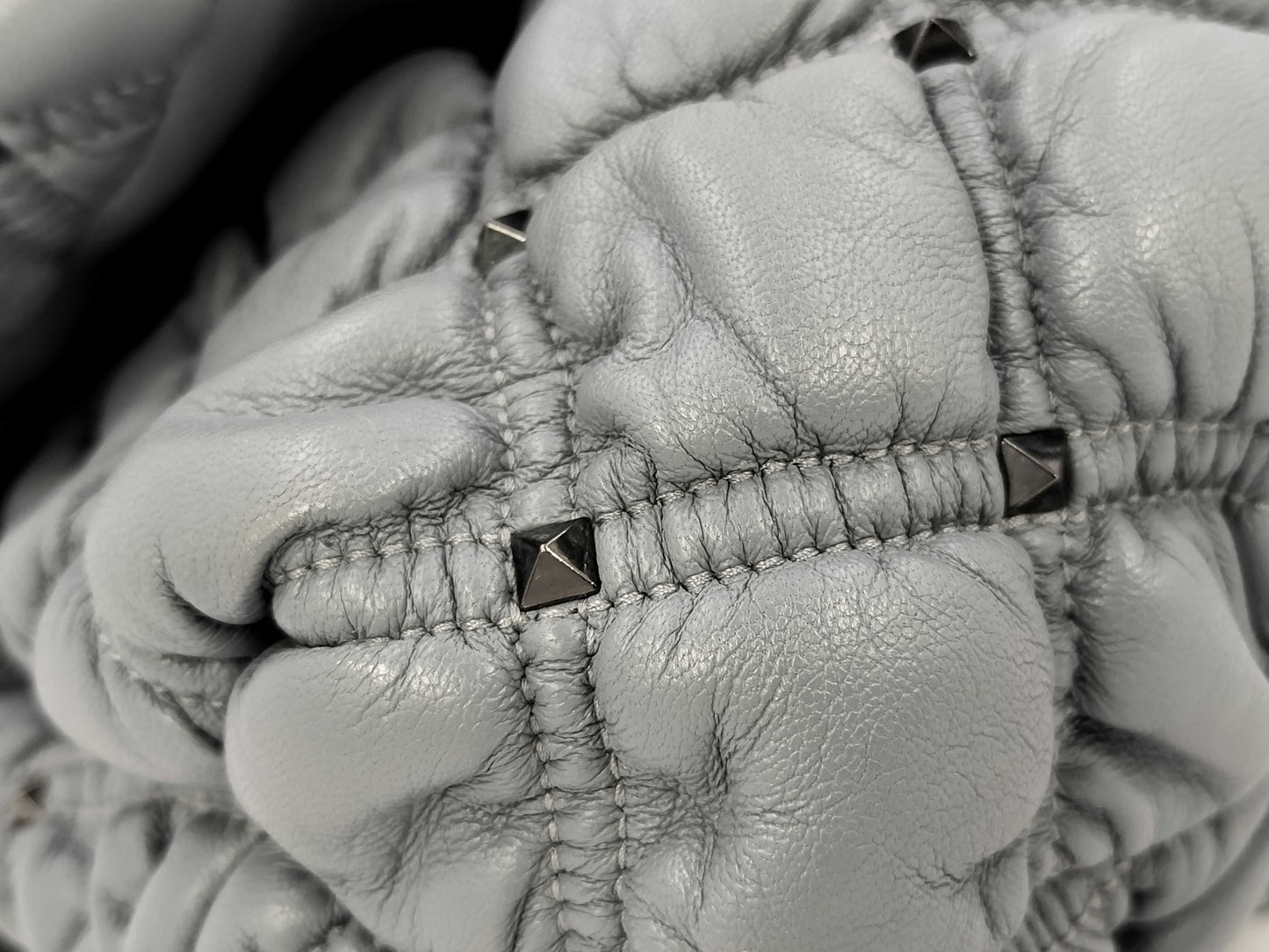 VALENTINO Spike Me Nappa Leather Shoulder Bag