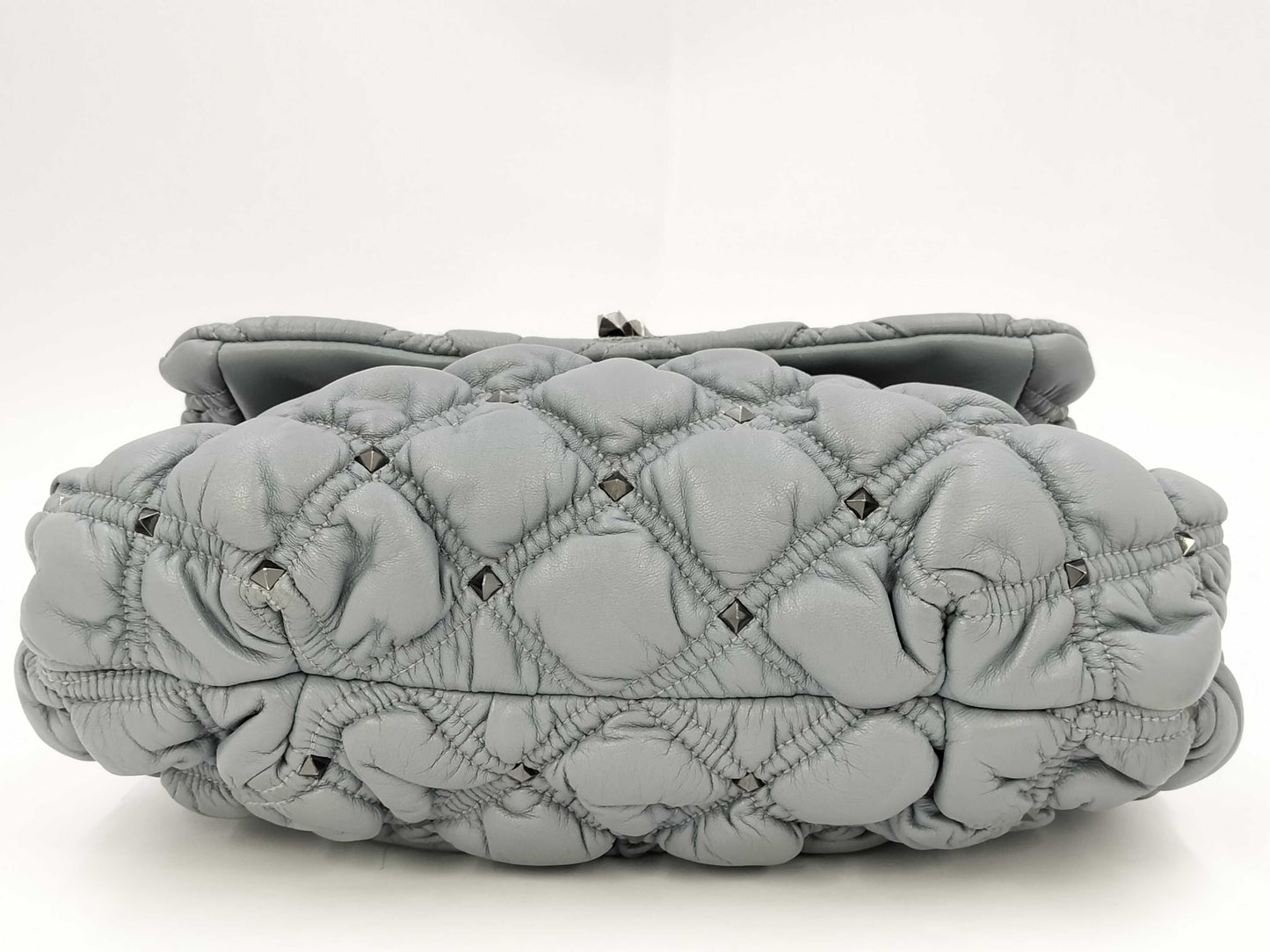 VALENTINO Spike Me Nappa Leather Shoulder Bag