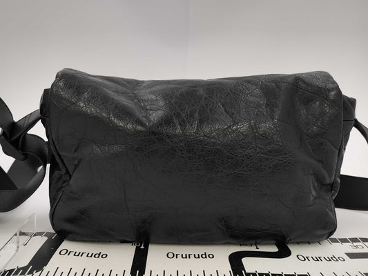 BALENCIAGA Monaco Leather Shoulder Bag