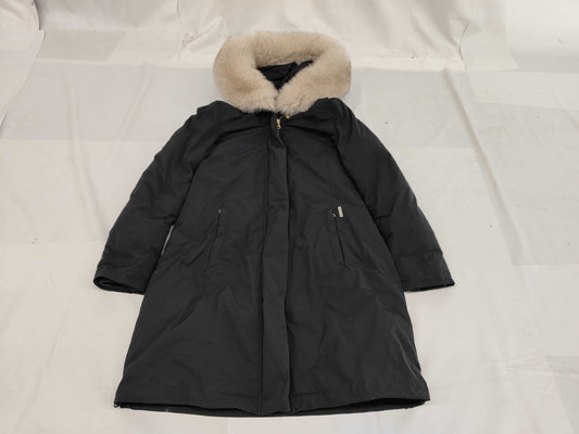 WWCPS2723D BOWBRIDGE COAT Fox Fur Hooded Down Size XS Coat