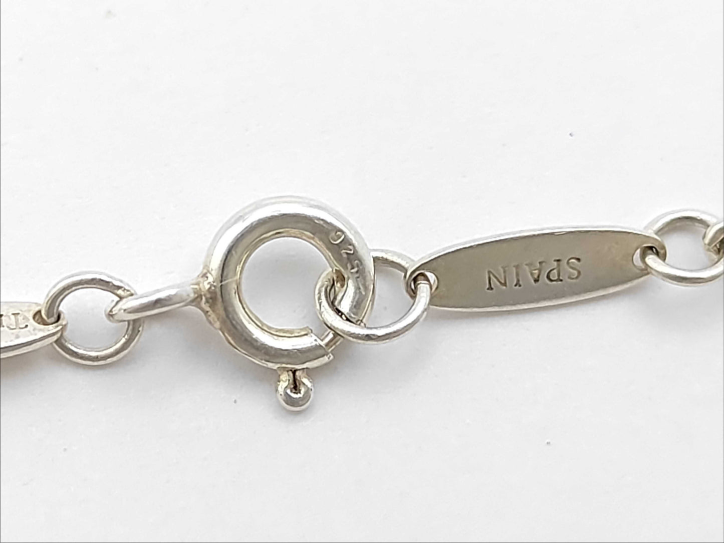 Tiffany&Co. Open Heart Lariat Pearl Necklace SV925 Necklace