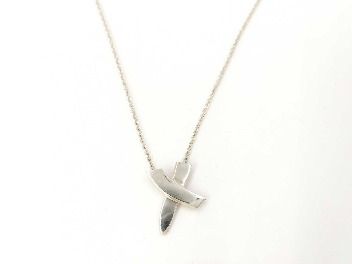 Tiffany&Co. Kiss Necklace SV925 Pendant Necklace