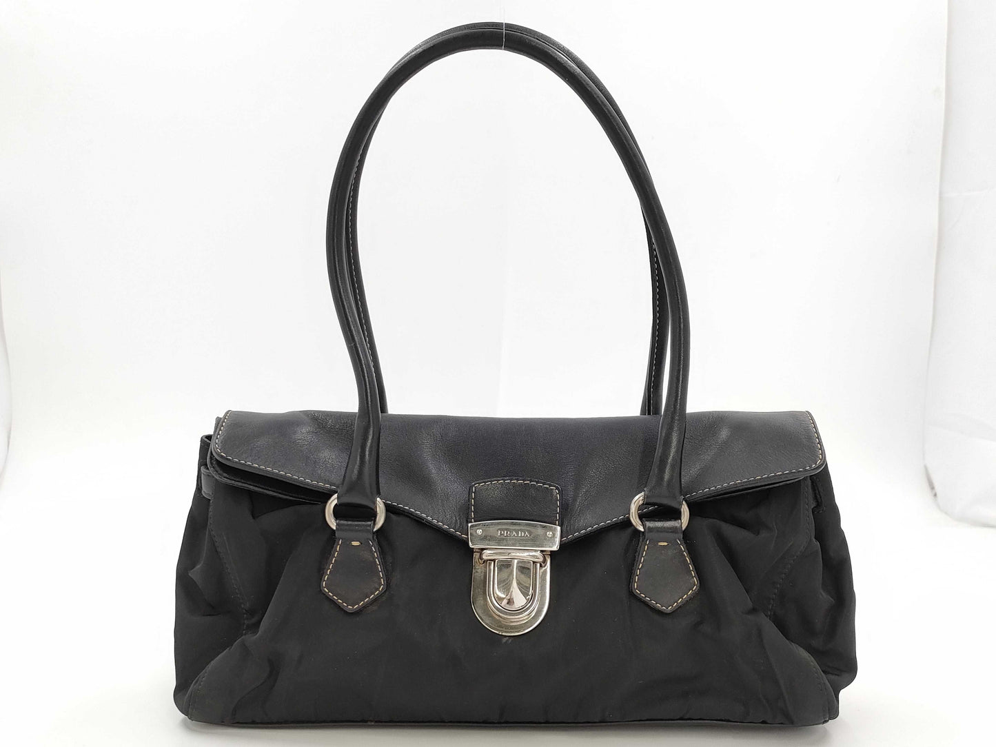 PRADA PRADA Nylon Combi Tote Bag