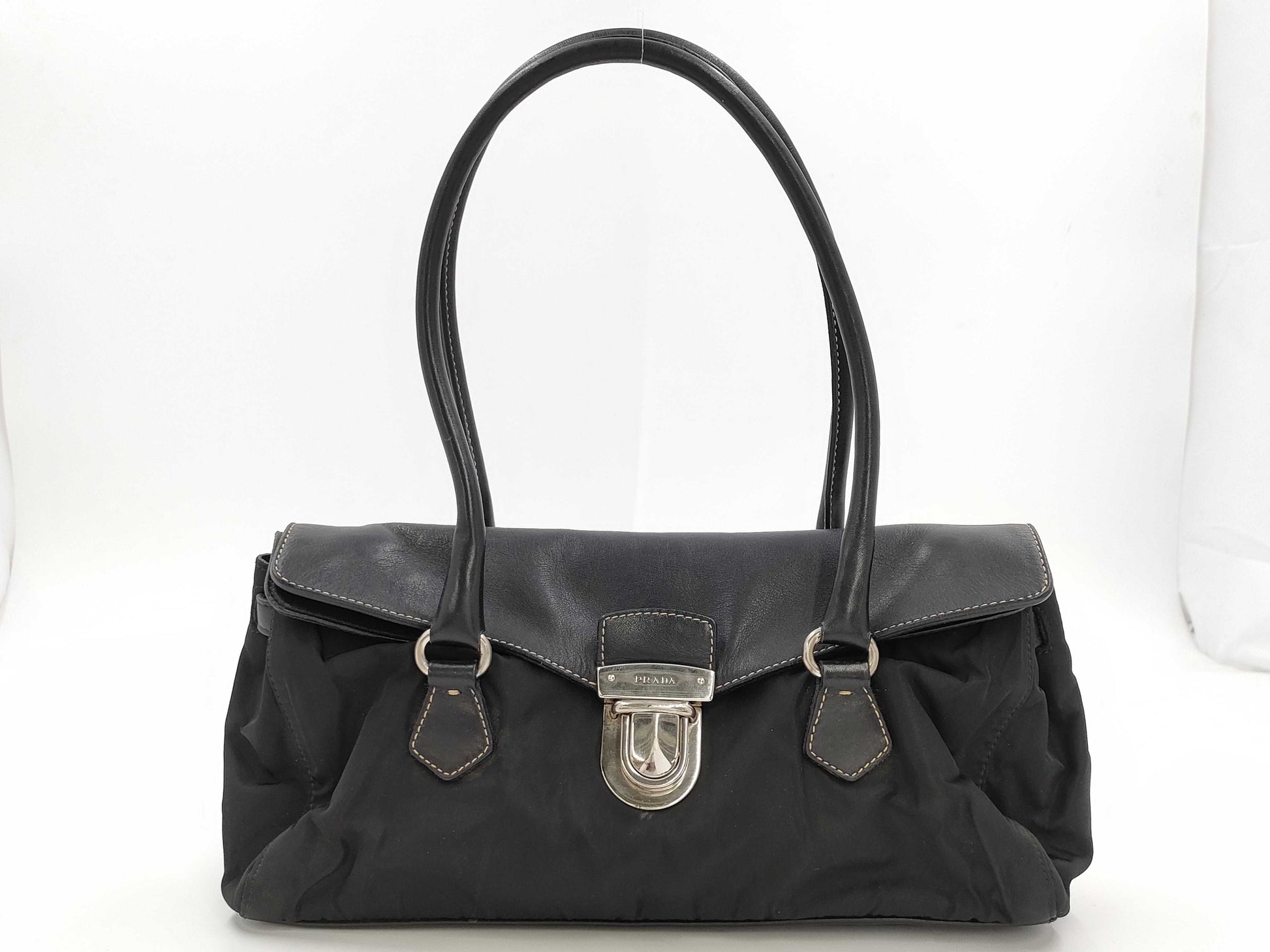 PRADA PRADA Nylon Combi Tote Bag