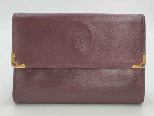 Cartier Folding Wallet Mastline Wallet