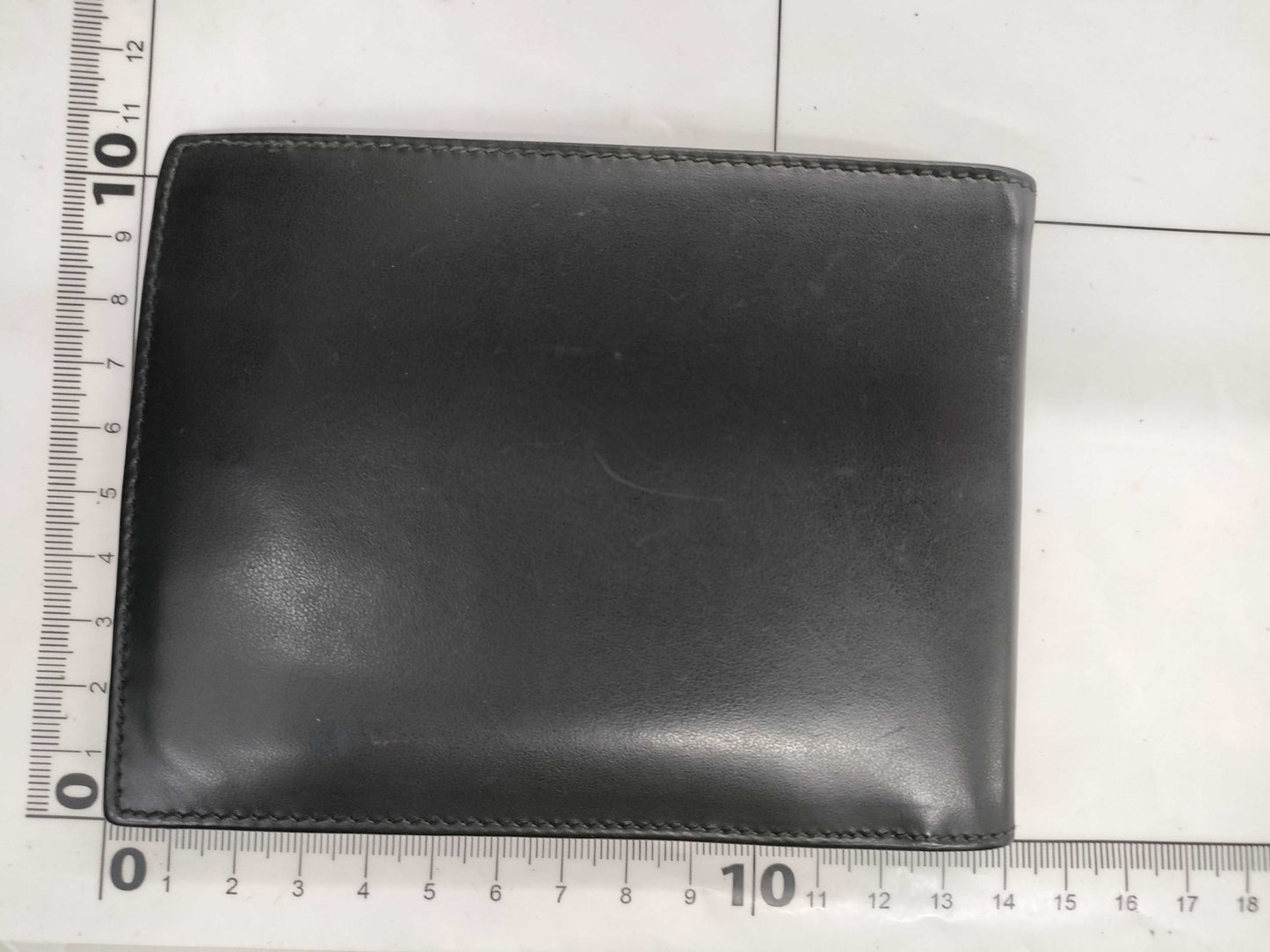 PRADA Prada Trapper Black Leather Bi-Fold Wallet Wallet