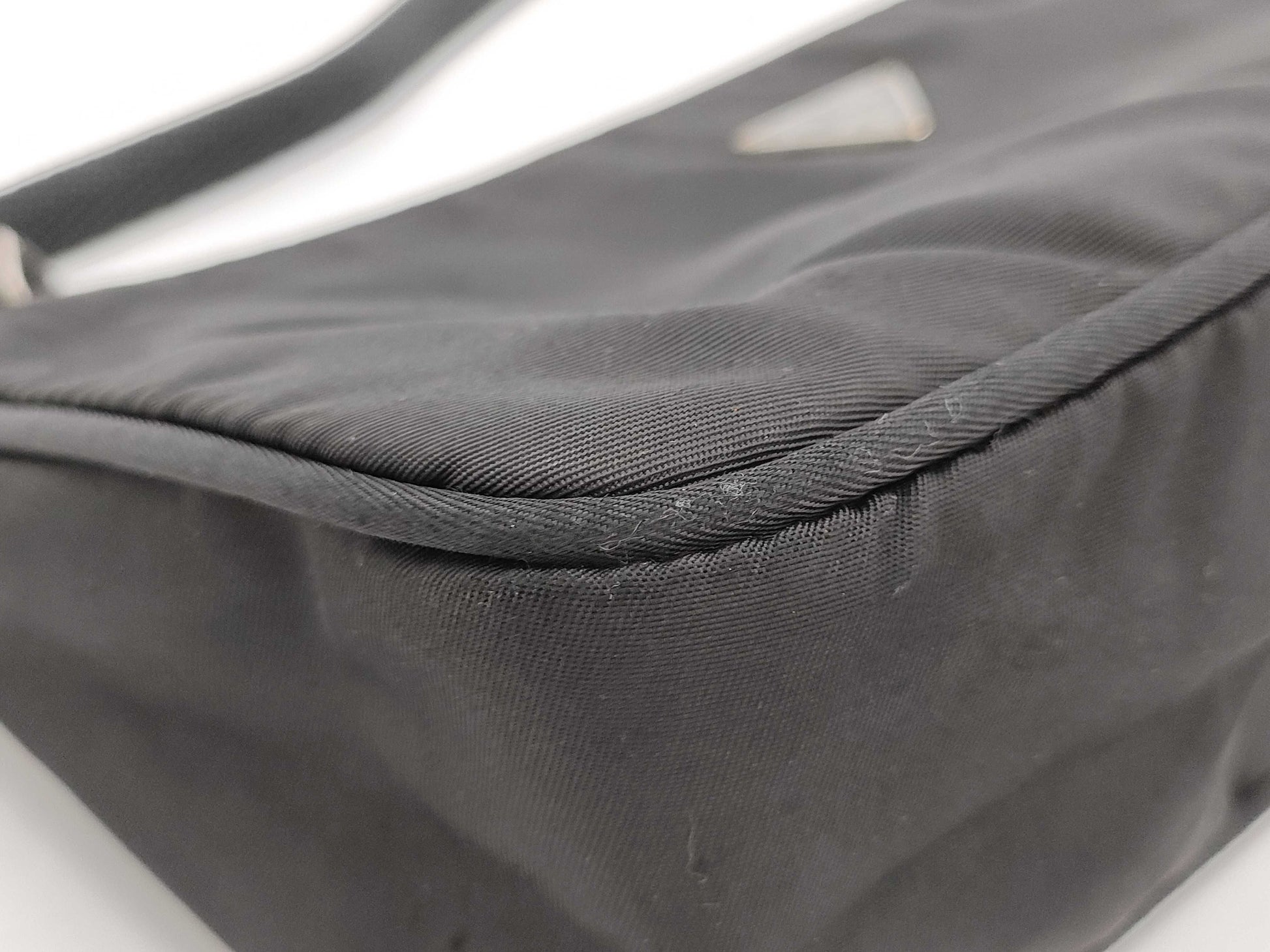 PRADA PRADA Black Nylon Handbag Accessories Pouch Bag