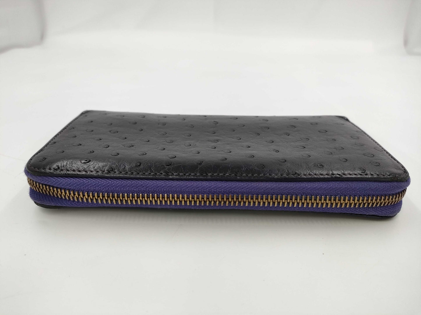 LOUIS VUITTON Louis Vuitton Ostrich Zippy Wallet