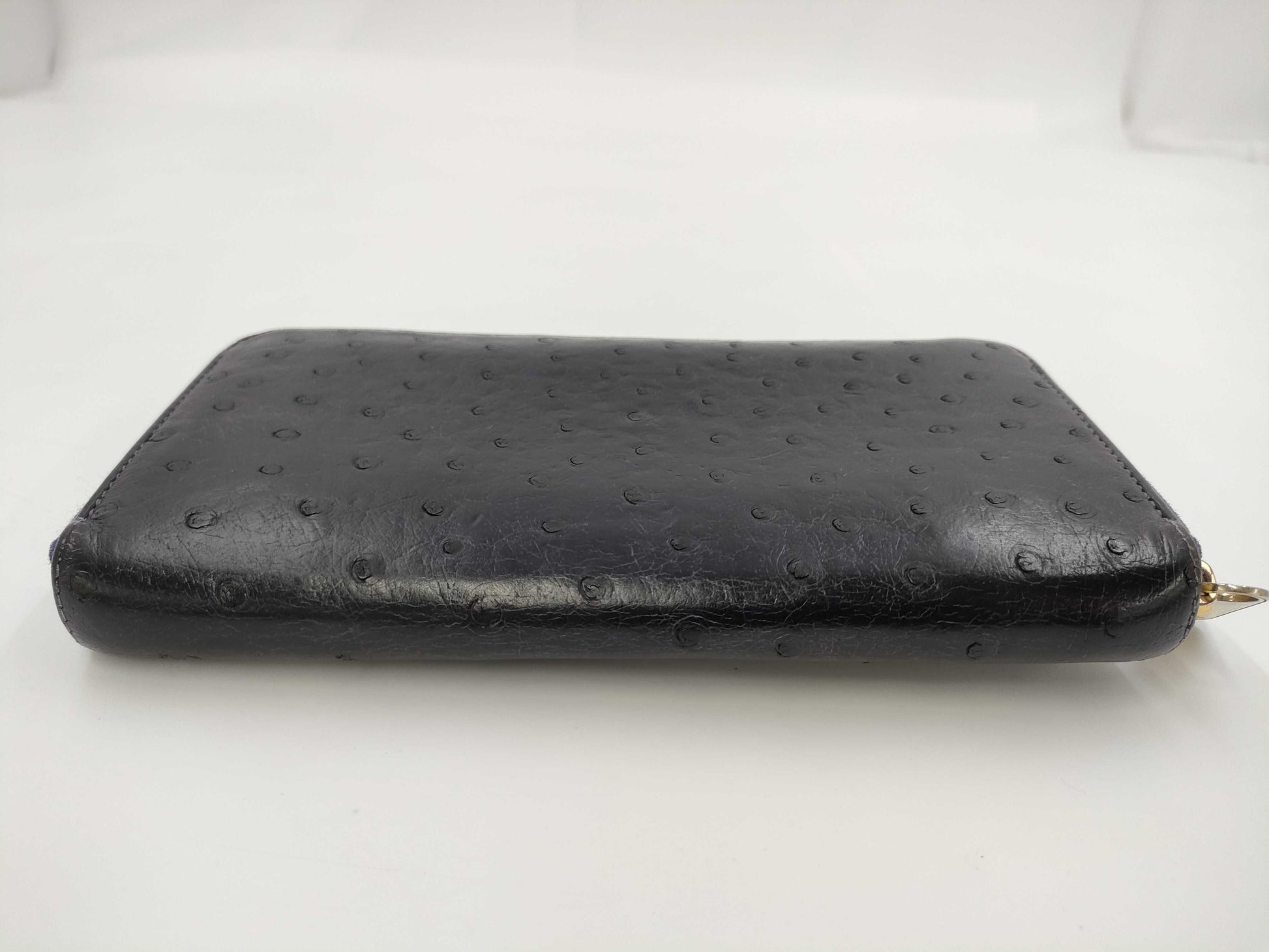 LOUIS VUITTON Louis Vuitton Ostrich Zippy Wallet