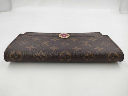 LOUIS VUITTON Louis Vuitton Monogram Portefeuille Flor M64585 Wallet