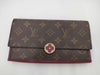 LOUIS VUITTON Louis Vuitton Monogram Portefeuille Flor M64585 Wallet