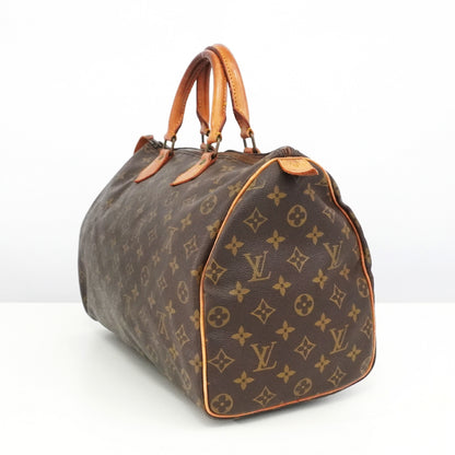 LOUIS VUITTON LOUIS VUITTON LV Monogram Vuitton Speedy 35 M41524 Boston Bag Boston Bag