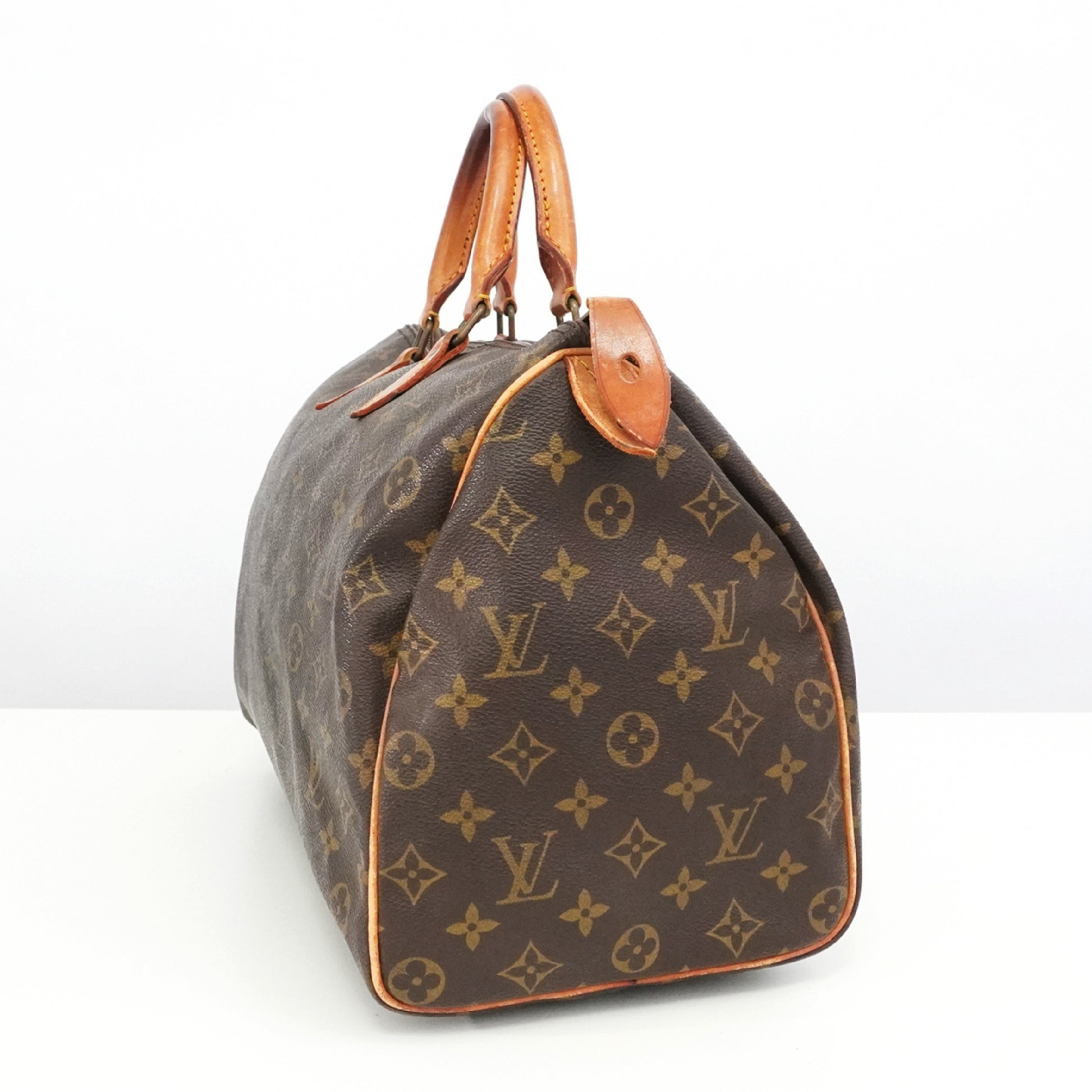 LOUIS VUITTON LOUIS VUITTON LV Monogram Vuitton Speedy 35 M41524 Boston Bag Boston Bag