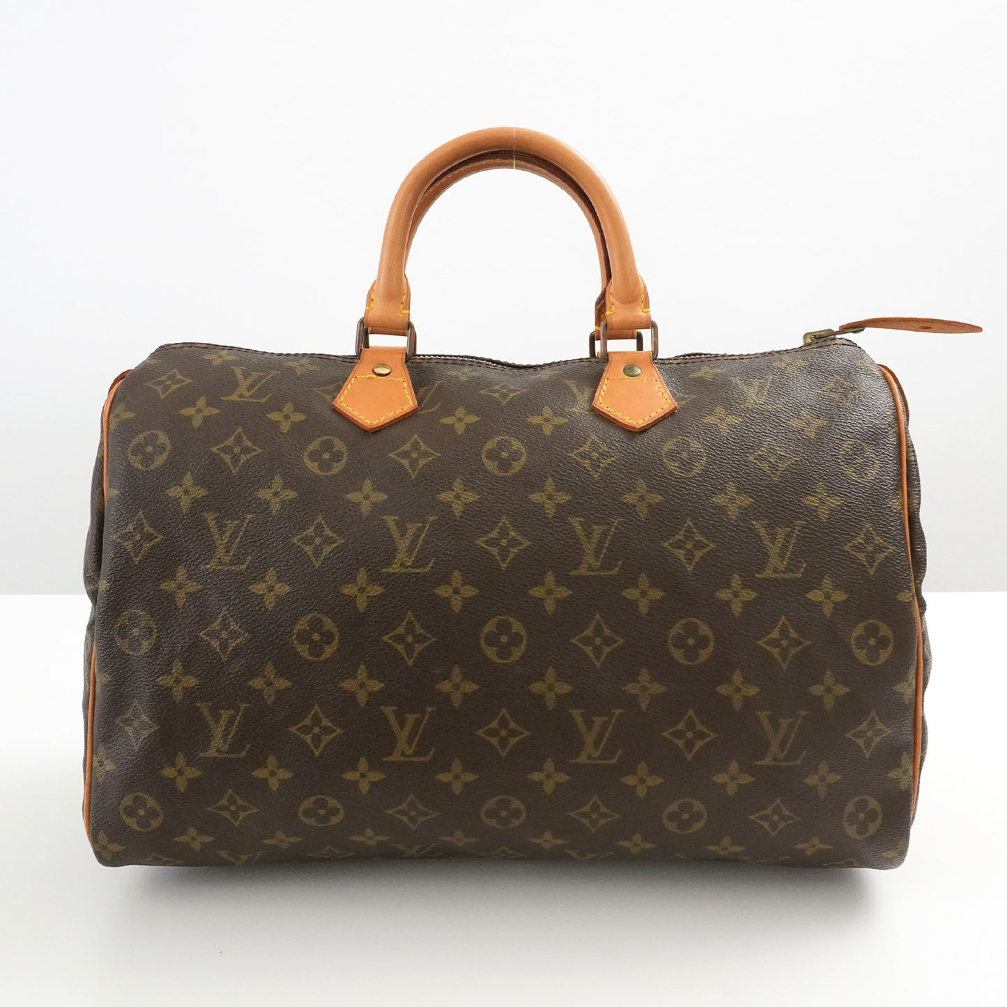 LOUIS VUITTON LOUIS VUITTON LV Monogram Vuitton Speedy 35 M41524 Boston Bag Boston Bag