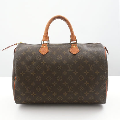 LOUIS VUITTON LOUIS VUITTON LV Monogram Vuitton Speedy 35 M41524 Boston Bag Boston Bag