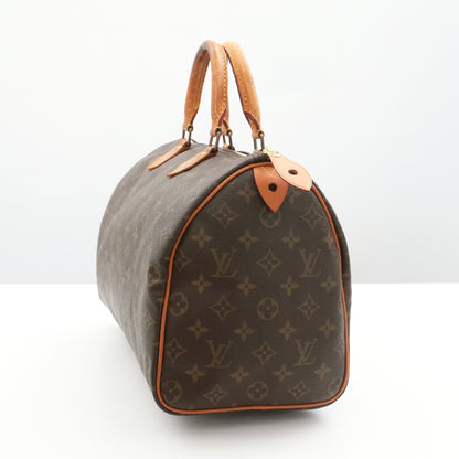 LOUIS VUITTON LOUIS VUITTON LV Monogram Vuitton Speedy 35 M41524 Boston Bag Boston Bag