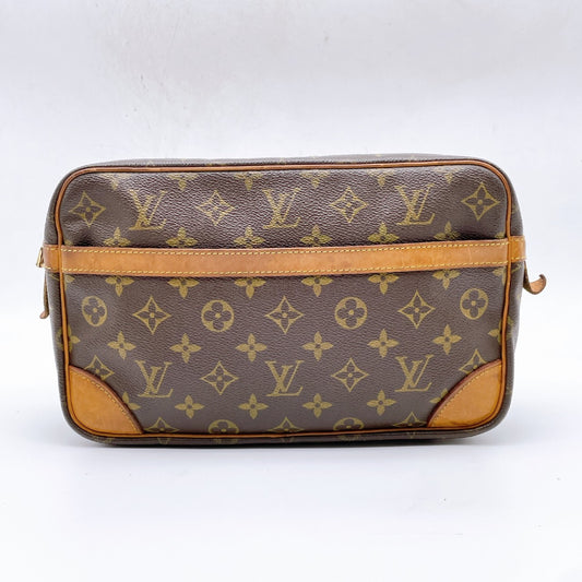 LOUIS VUITTON Monogram Compiegne 28 Second Bag