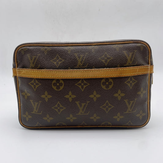 LOUIS VUITTON Monogram Compiegne 23 Second Bag