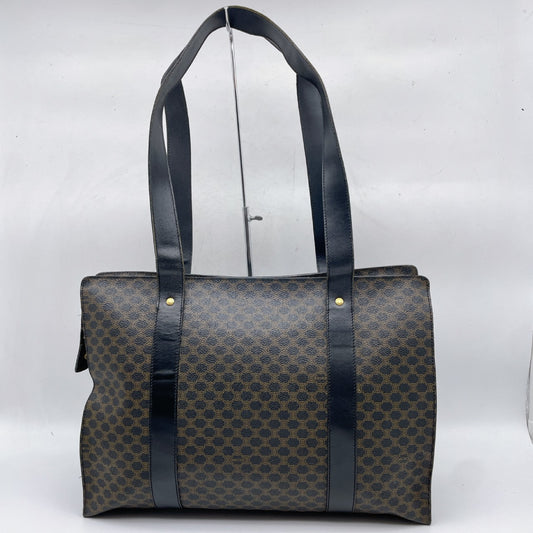 CELINE Macadam Black Tote Bag