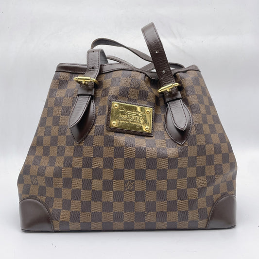 LOUIS VUITTON Louis Vuitton Damier Hampstead MM Tote Bag