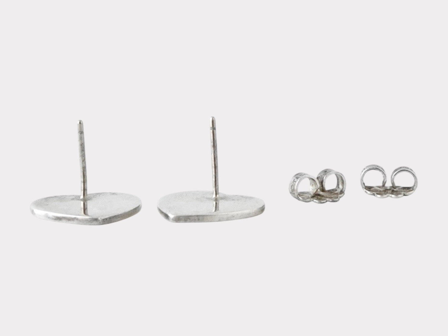 Tiffany&Co. Tiffany Return to Tiffany Heart Tag Silver 925 Earrings