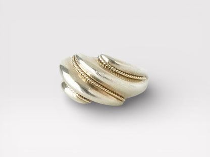 Tiffany & Co. Twist Rope 750 x 925 Ring Ring 18K 18K Silver 925 Combi Size 12.5 Ring