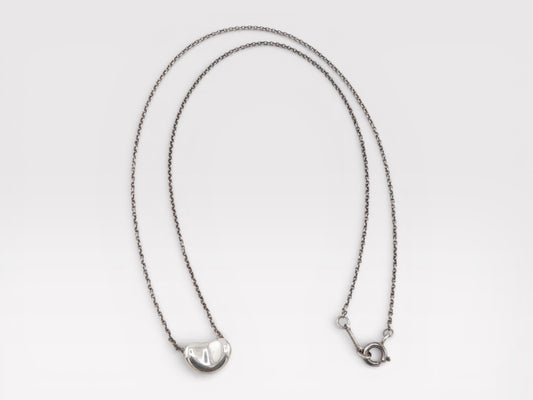 Tiffany&Co. Tiffany Bean Silver 925 Necklace