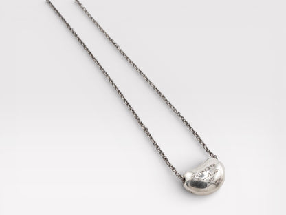 Tiffany&Co. Tiffany Bean Silver 925 Necklace