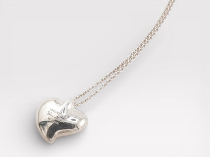 Tiffany&Co. Tiffany Curveheart Silver 925 Necklace