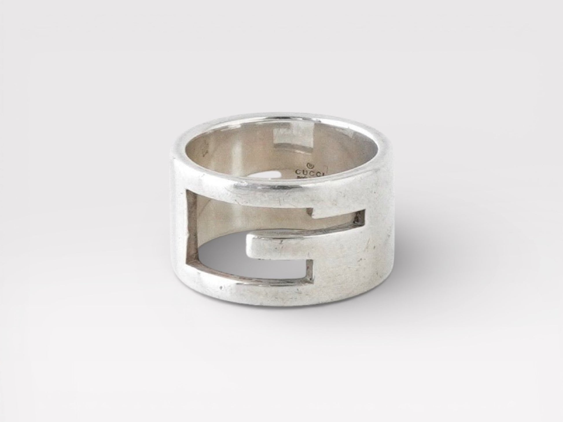 GUCCI Gucci Branded G Silver 925 Ring No. 14 Ring