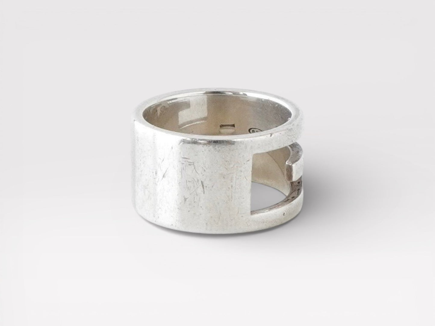 GUCCI Gucci Branded G Silver 925 Ring No. 14 Ring