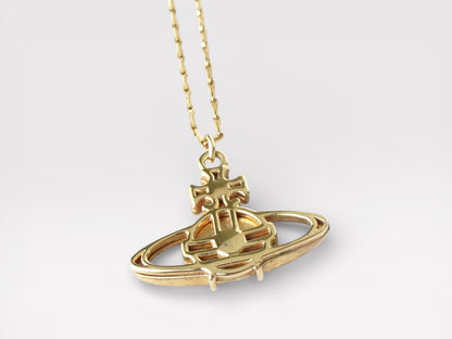 Vivienne Westwood Orb GP Gold Boxed Necklace