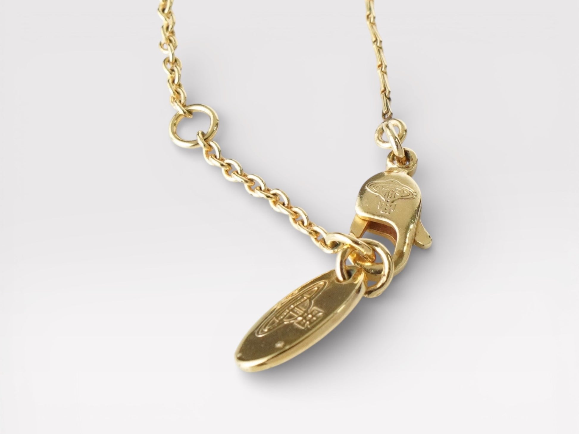 Vivienne Westwood Orb GP Gold Boxed Necklace