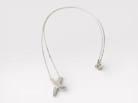 Tiffany&Co. Tiffany Kiss Paloma Picasso Silver 925 Necklace