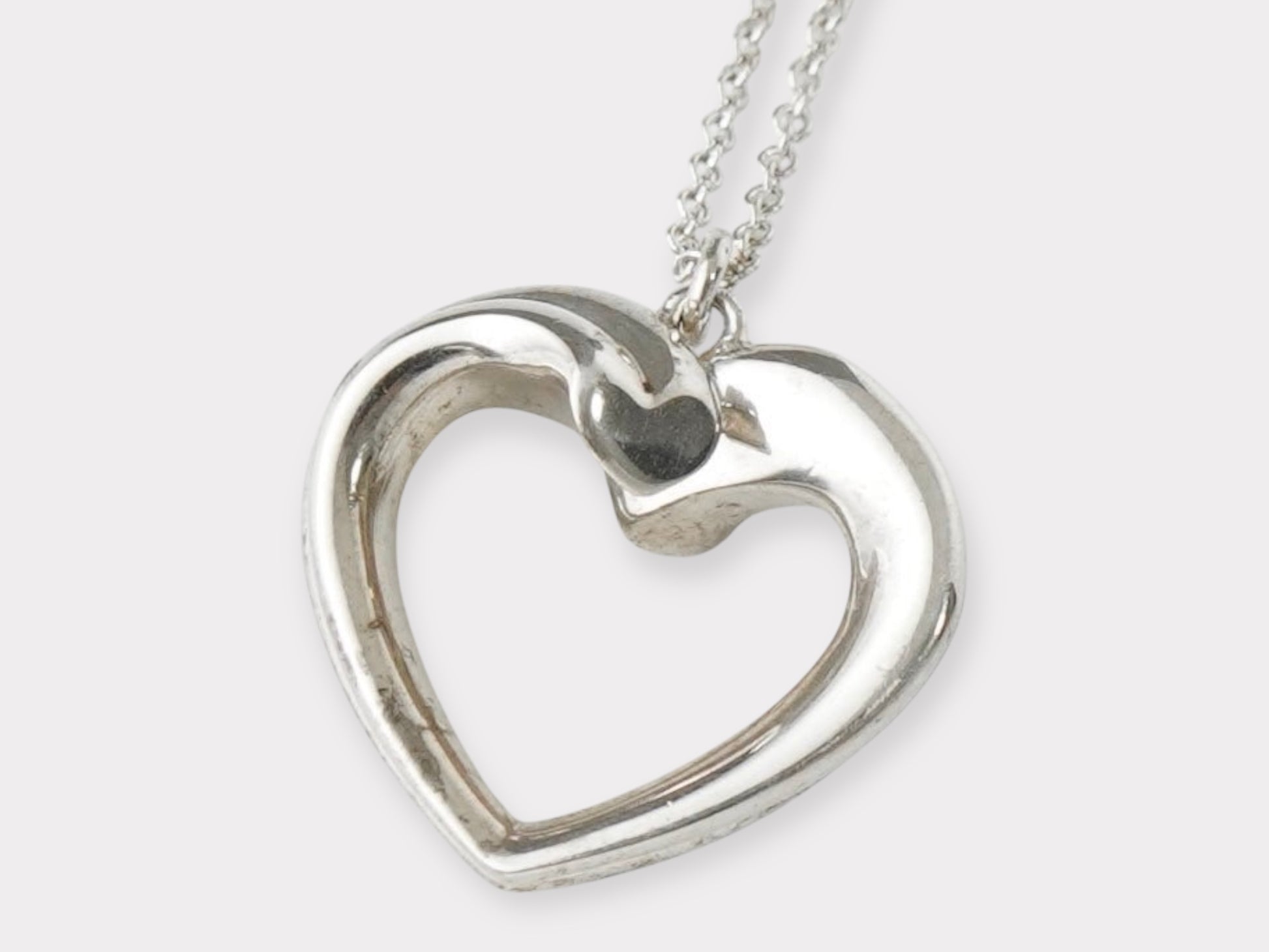 Tiffany&Co. New Tenderness Heart Silver 925 Necklace