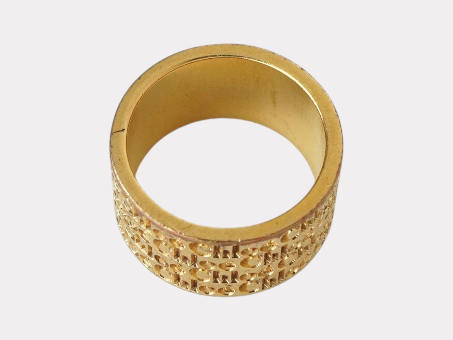 chloe Chloe Logo GP Gold Ring Ring No. 10 Ring