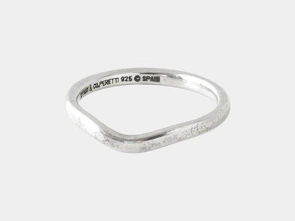 Tiffany & Co. Curved Bundle Ring Silver 925 Ring No. 9.5 Ring