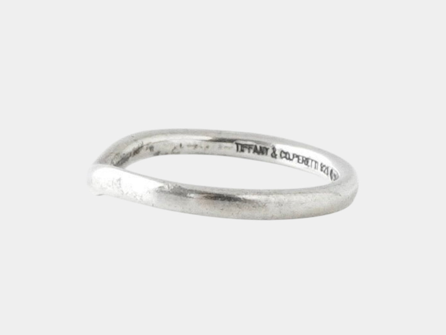 Tiffany & Co. Curved Bundle Ring Silver 925 Ring No. 9.5 Ring